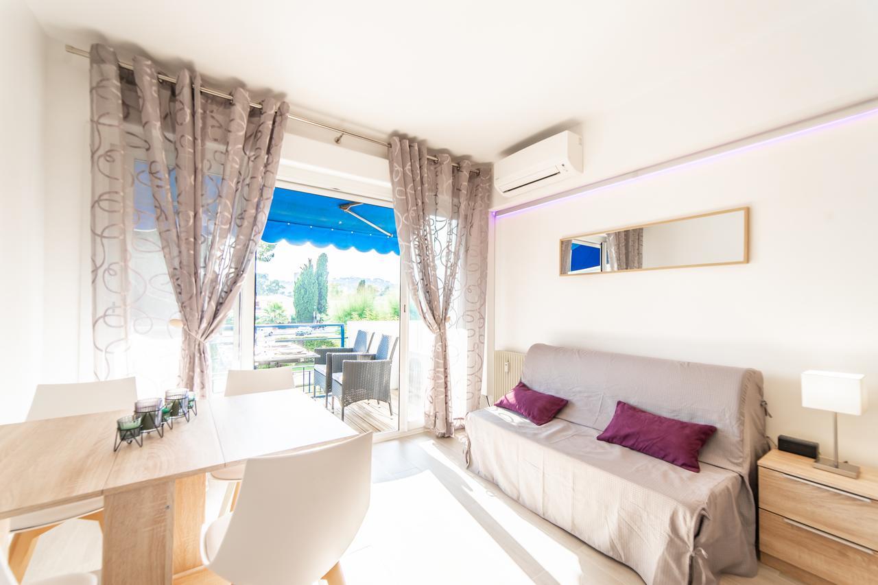 L'Ascot Appartement, Plages A 300M, Vue Hippodrome Cagnes-sur-Mer Zewnętrze zdjęcie